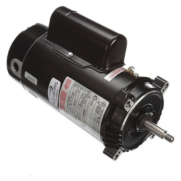 Pool Pump Motor, Capacitor-Start/Run, 3/4 HP, 56J Frame, 3,450 Nameplate RPM
