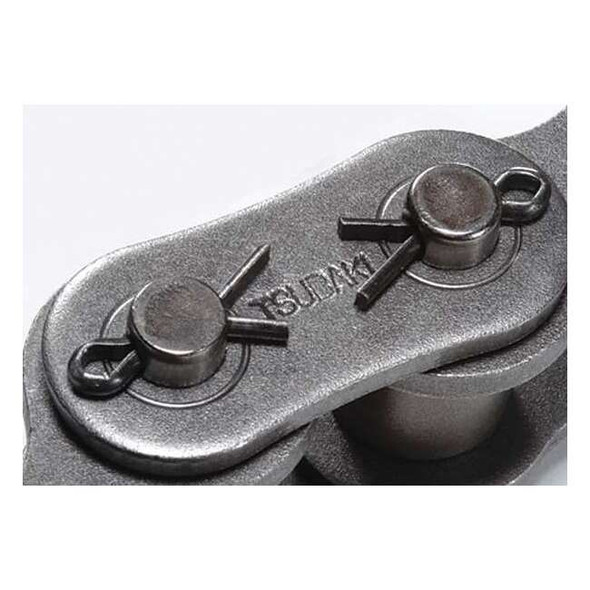 Tsubaki Connecting Link,SS,Riveted,1 25/64 in 80SSCL