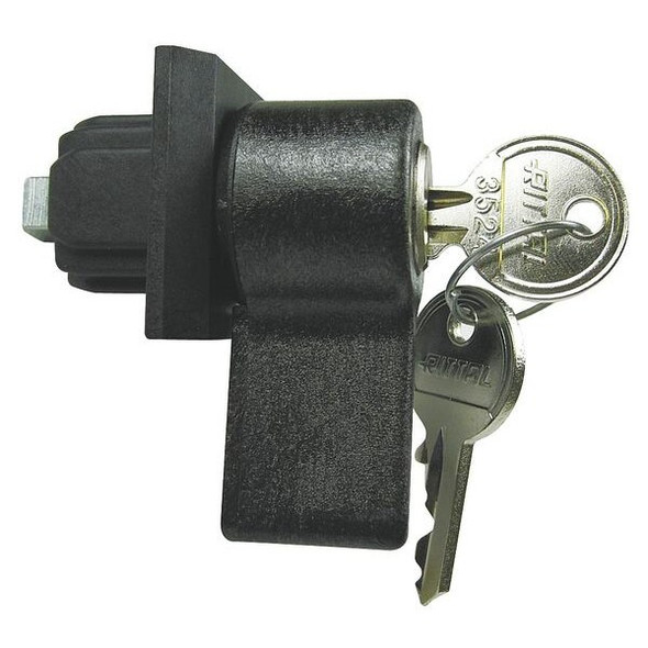 Rittal Keylocking Thumb Turn, Keylocking Thumb Turn Accessory, Zinc 2576000