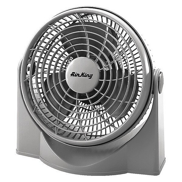 Air King Pivoting Fan,3 Speeds,9" Blade Dia. 9530 Air King Pivoting Fan,3 Speeds,9" Blade Dia. 9530