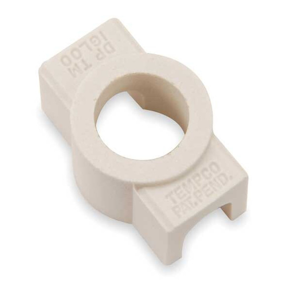 Tempco Ceramic Terminal Covers, 2InLine Ports, PK10 CER-101-104