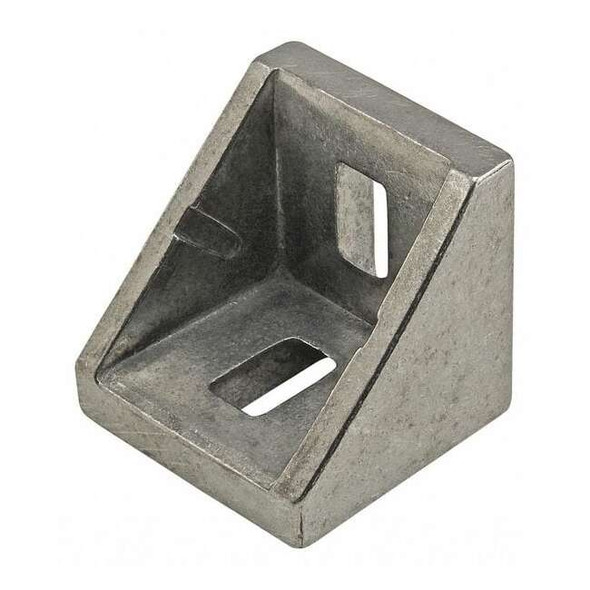80/20 InsideCornerBracket,Alum,Gry,27mm,28mm 14073