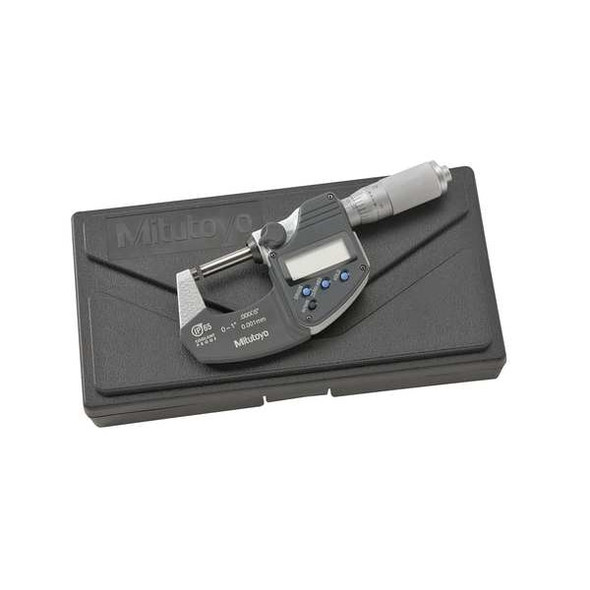 Mitutoyo Digital Micrometer,0 to 1In,SPC,Friction 293-335-30