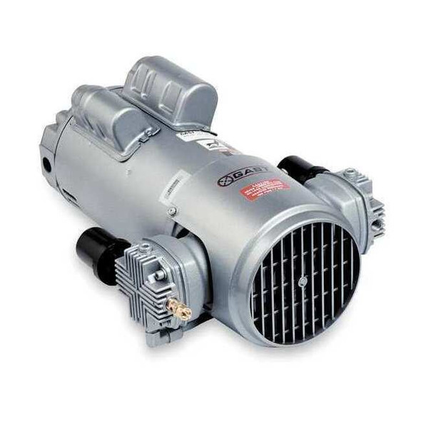Gast Piston Air Compressor, 1HP, 115/230V, 1Ph 6HCA-12-M616NEX