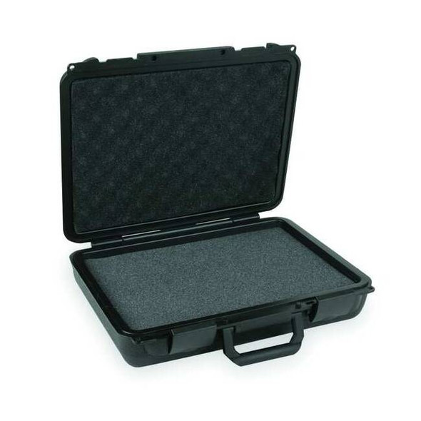 Flambeau Black Protective Case, 17"L x 14-1/2"W x 4-1/2"D 50410