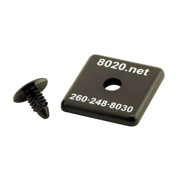 80/20 End Cap,1 1/2 inx3/16 inx1 1/2 in,PK2 2030-2