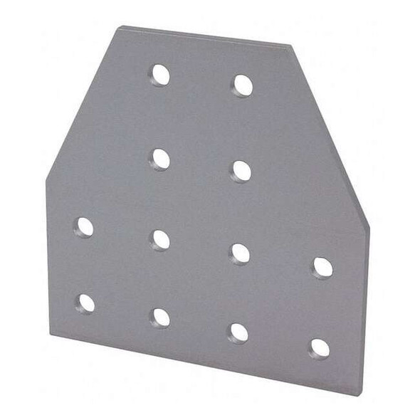 80/20 TeeFlatPlate,Aluminum,Silver,160mm,160mm 40-4325