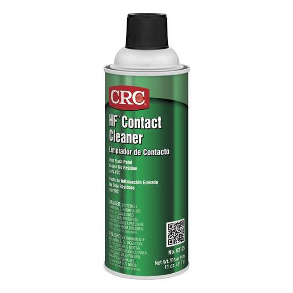 Crc Contact Cleaner, Aerosol Spray Can, 11 oz, Liquid 03125