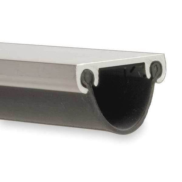 National Guard Door Bottom, 9 Ft,Black 112N-9