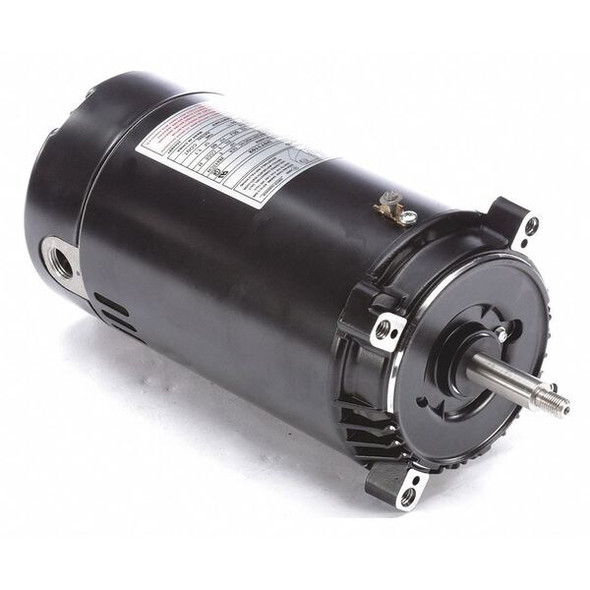 Pool Pump Motor, Capacitor-Start, 1 HP, 56J Frame, 3,450 Nameplate RPM