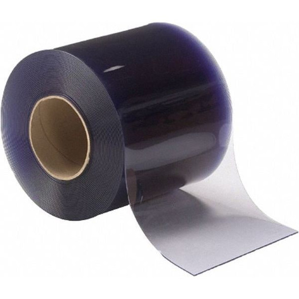 Tmi Replacement Strips, Flexible Bulk Rolls, Smooth, 8 in W, 300 ft L, Clear, PVC 999-00001