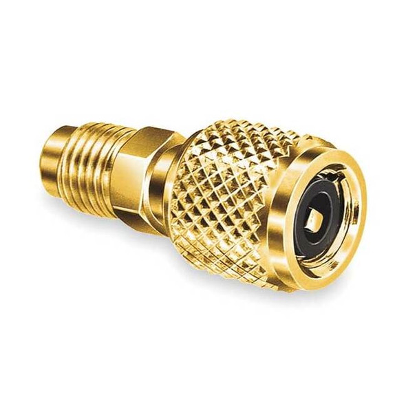 Jb Industries Quick Coupler, 180 Deg, 2 in L, Brass QC-S4