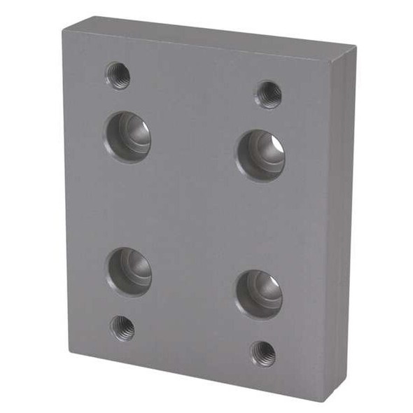 80/20 Flange Mount Caster Base Plate,Quad 2420 80/20 Flange Mount Caster Base Plate,Quad 2420
