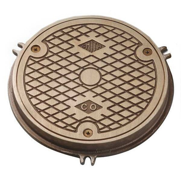 Jay R. Smith Manufacturing Floor Cleanout,3/4 in. H,Pipe Dia. 6 in. 4810-06PB