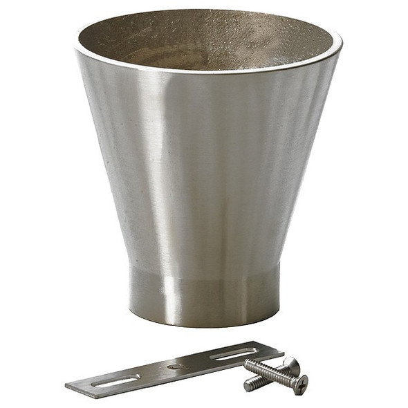 Jay R. Smith Manufacturing Sanitary Drain,4x4-1/2 in.,Nickel Bronze 3580NB