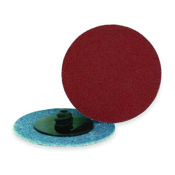Arc Abrasives Quick Change Disc,AlO,2in,36G,TR,PK25 11-31650