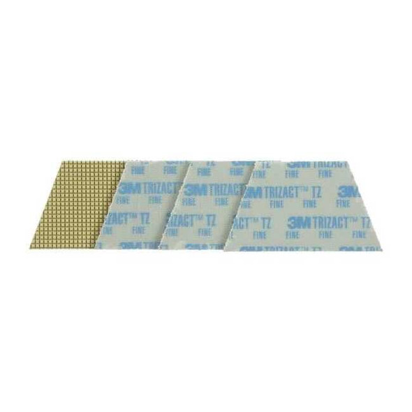 3m Polishing Pad,Blue,Shape Trapezoid,PK4 86020