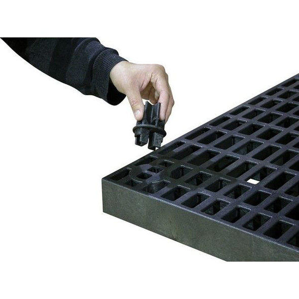Structural Plastics Plstc Shelf,16inx75inx36inShlfLdCp:160lb S3616X4