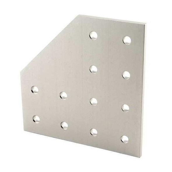 80/20 JoiningPlate,Aluminum,Silver,6in,6in 4328