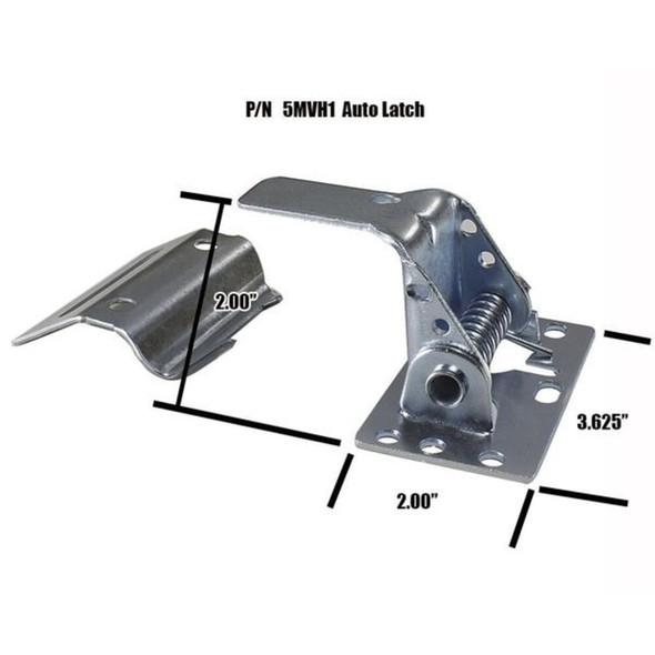 American Garage Door Supply Swivel Latch, Latching, Door Mount AL3103