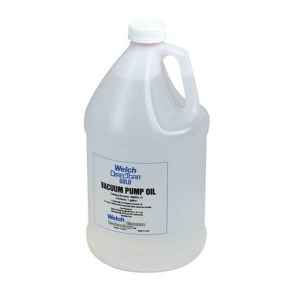 Welch Vacuum Pump Oil, 1 gal., 0.83 Spec Gravity 8995G-15