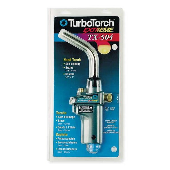 Turbotorch Torch,Hand,Swirl Flame 0386-1293