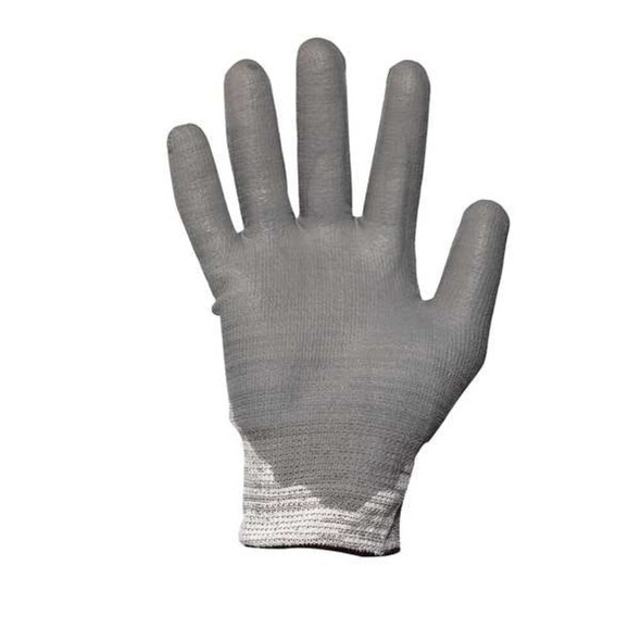 Cut-Resistant Coated Gloves, Cut Level A3 ,Polyurethane ,Gray ,S 1 PR  NFD16G/7S