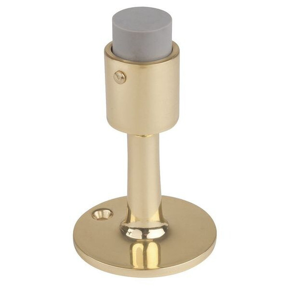 Rockwood Rigid Door Stop, Cast Brass 475.3