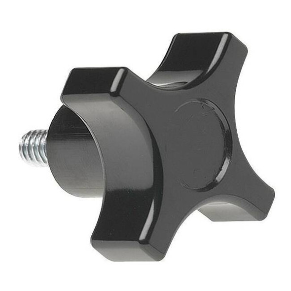 Davies Four Prong Knob, Clamp Knob, 1/4-20 Size, 2"L, HR Phenolic 2820-J