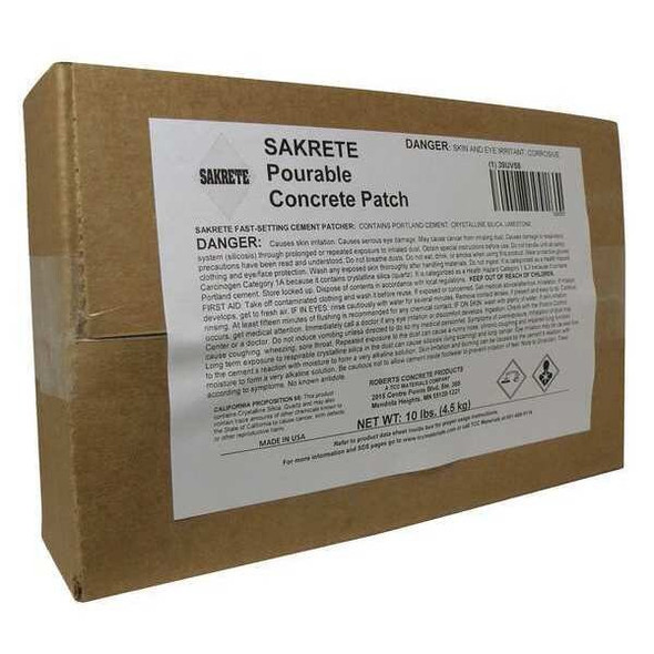 Sakrete Concrete Patch, Bag, Gray, Sakrete 120037