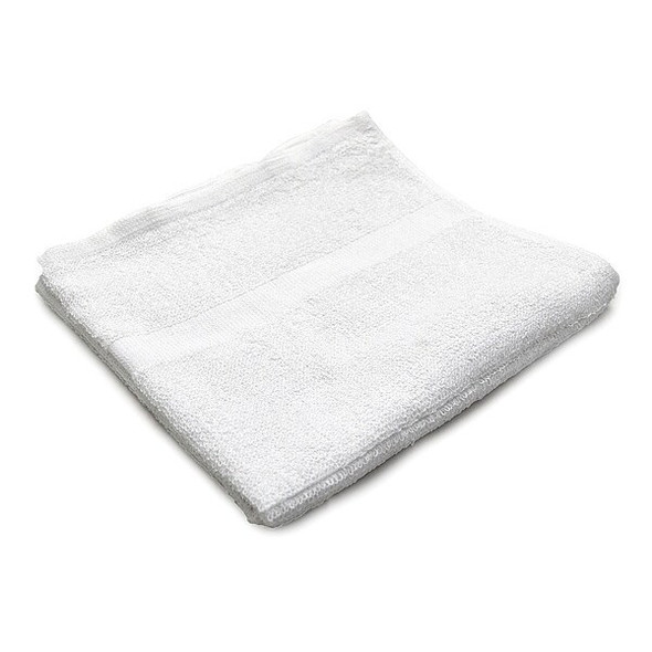 R & R Textile Bath Towel,24x50 In.,White,PK12 62420