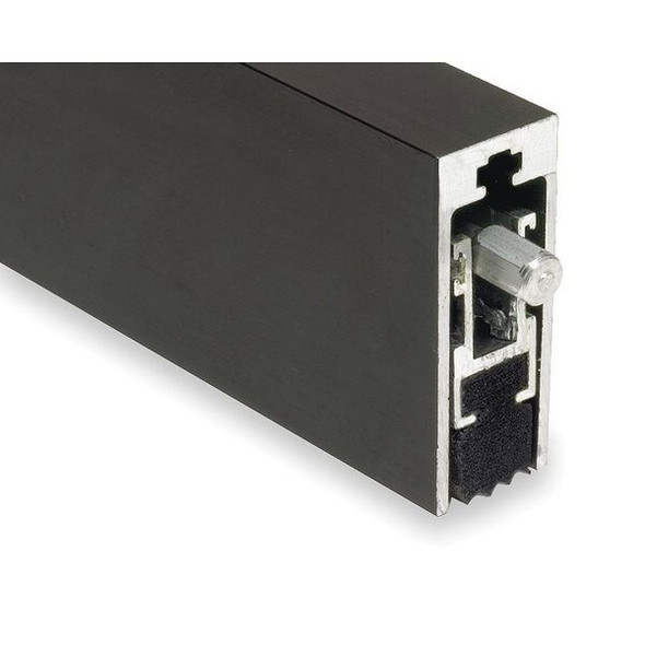 National Guard Automatic Door Bottom,1/2x36In,Aluminum 420NHMDKB-3