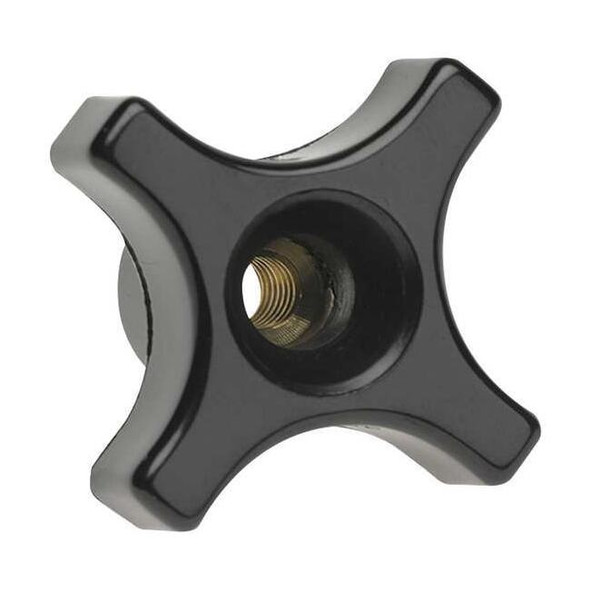 Davies Four Prong Knob, Clamp Knob, 1/4-20 Size, 1"L, HR Phenolic 2820AT