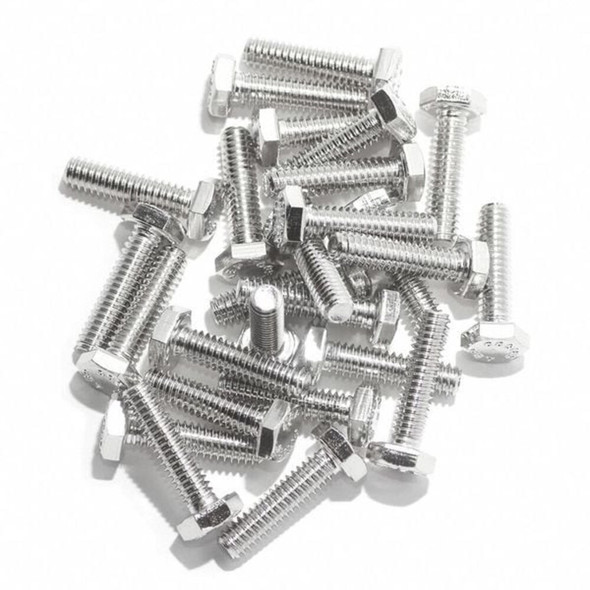 316, 5-16"-18 Hex Head Cap Screw, NL-19 Stainless Steel, 1 in L, 10 PK  FB3HEXB516181P10