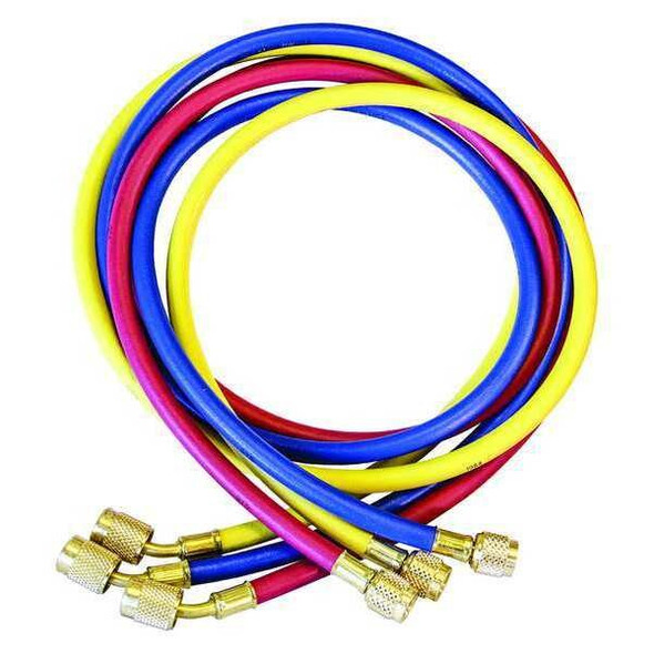 Jb Industries Manifold Hose Set,60 In,Red,Yellow,Blue CCLS-72