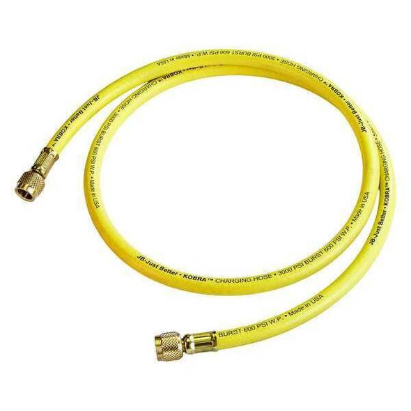 Jb Industries Charging/Vacuum Hose,60 In,Yellow CL6-60Y