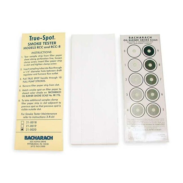 Bacharach Scale/Paper Kit 21-0020