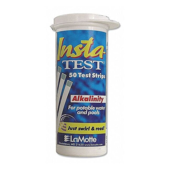 Lamotte Test Strip,Alkalinity,0 to 180 PPM,PK50 2997