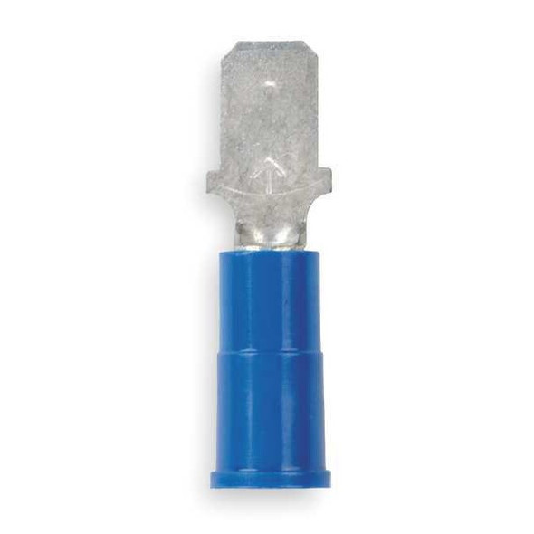 3m Male Disconnect,Blue,16-14AWG,PK100 MVU14-187DMX