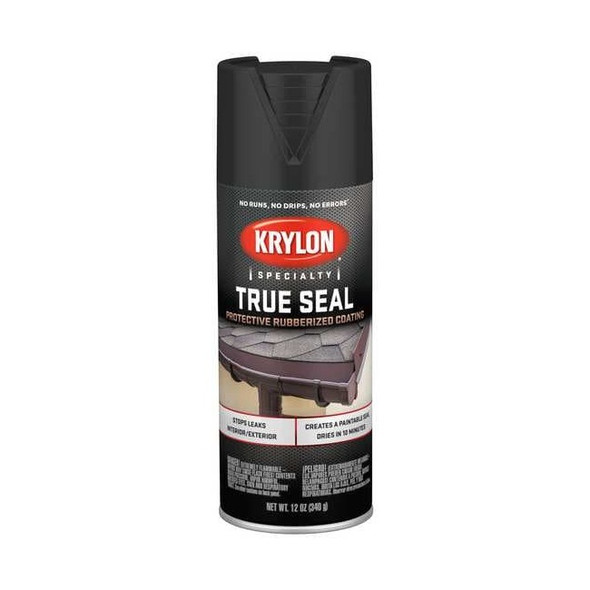 Krylon Leak Sealant,Black,12 oz.,10 min. K02701777