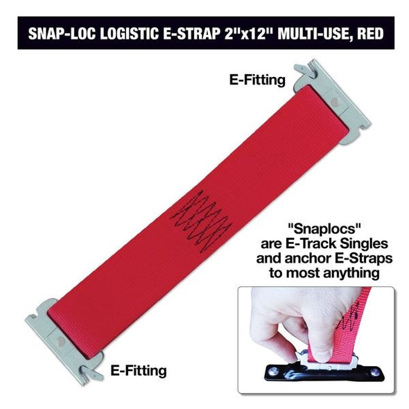 Snap-Loc Logistic Ratchet Strap,1467 lb. SLTE201R