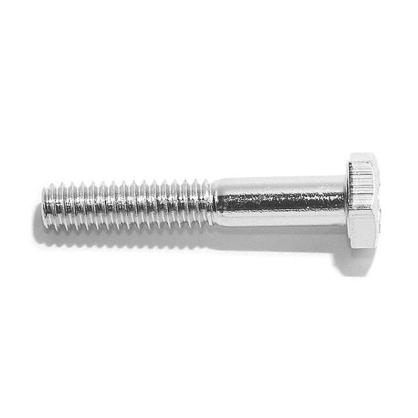 18-8, 1/4"-20 Hex Head Cap Screw, Plain Stainless Steel, 2-1/2 in L, 25 PK
