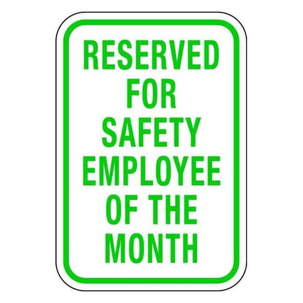 Lyle Employee Parking Sign,18" x 12, RP-053-12HA RP-053-12HA