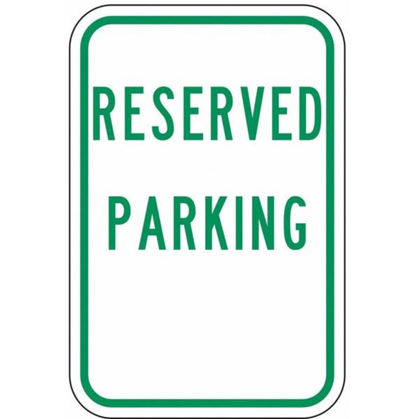 Lyle Reserved Parking Sign,18" x 12, RP-057-12HA RP-057-12HA