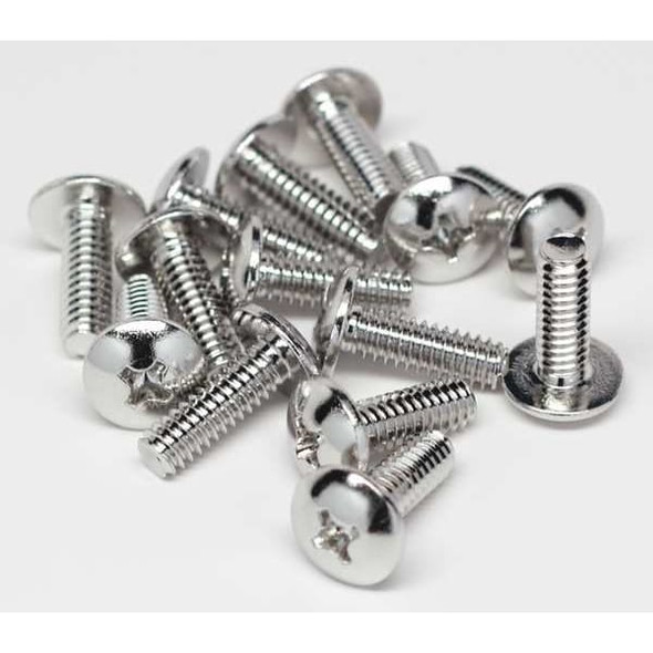 #8-32 x 1/2 in Phillips Truss Machine Screw, NL-19 18-8 Stainless Steel, 100 PK