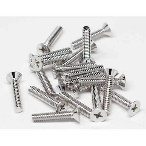 #10-24 x 3-4 in Phillips Flat Machine Screw, NL-19 18-8 Stainless Steel, 100 PK  FBFHMSP102434P100