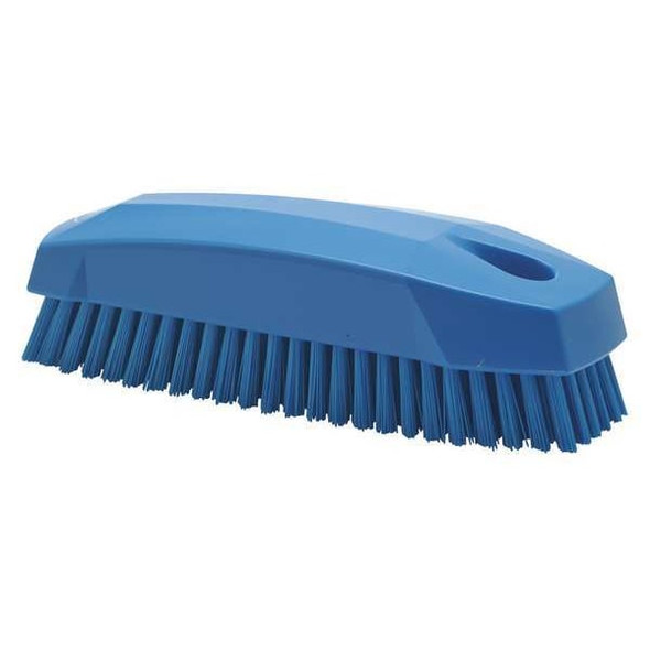 Vikan 4-57/64"L Polyester Block Hand and Nail Brush 64403