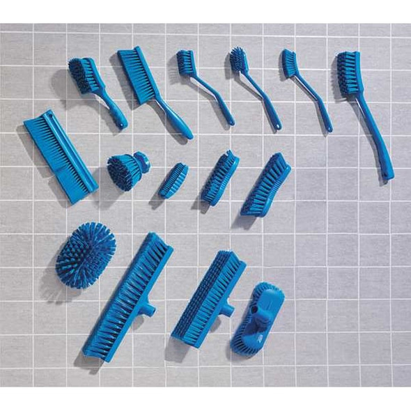 Vikan 4-57/64"L Polyester Block Hand and Nail Brush 64406