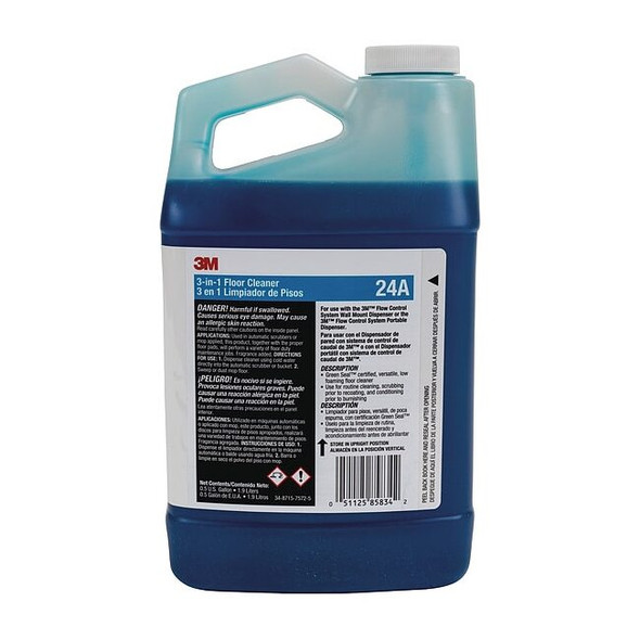 3m Portion Control Floor Cleaner, 1.9L Jug 24A
