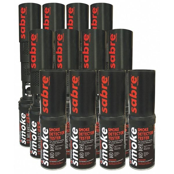 Sdi Smoke Detector Tester,12 in. H x 8 in. W SMOKESABRE-01-024